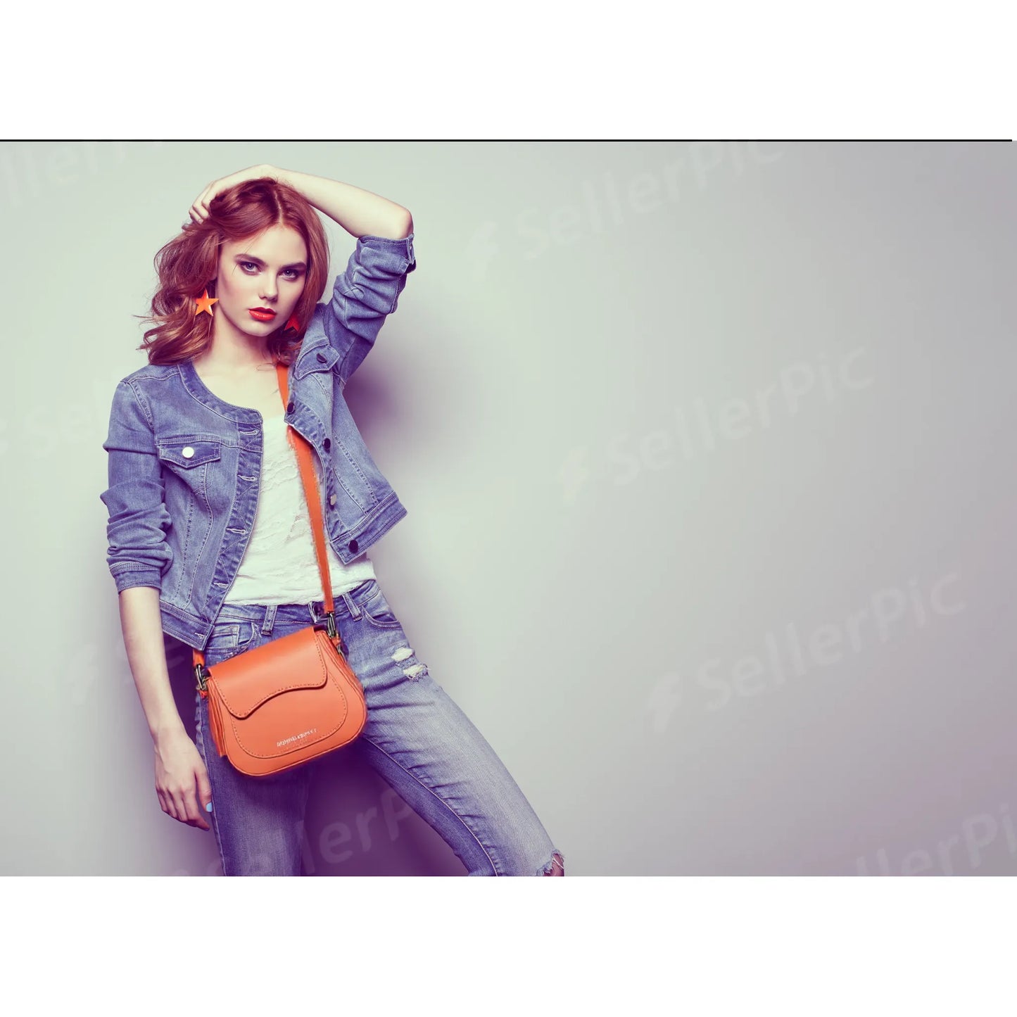 Isola Handcrafted Italian Leather Shoulder Bag – Paprika